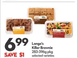 Longo's Killer Brownie offer