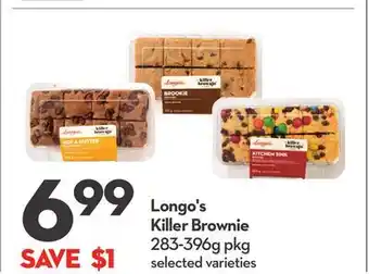 Longo's Killer Brownie offer