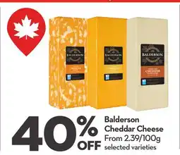 Longo's Cheddar Cheese offer