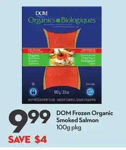 Longo's Frozen Organic Smoked Salmon offer