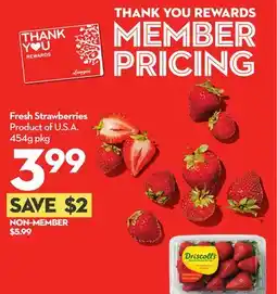 Longo's Fresh Strawberries offer
