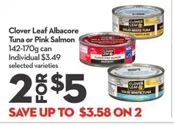 Longo's Albacore Tuna or Pink Salmon offer