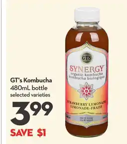 Longo's Kombucha offer