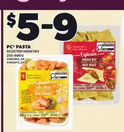 Loblaws PC PASTA, 255-600 G offer