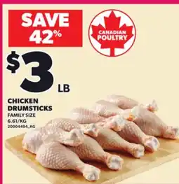 Loblaws CHICKEN DRUMSTICKS offer