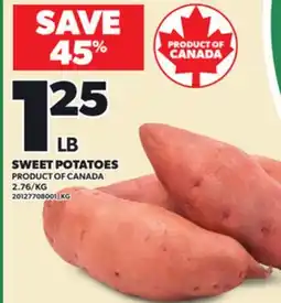 Loblaws SWEET POTATOES offer