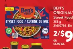 Loblaws BEN'S ORIGINAL STREET FOOD, 255 G offer