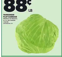 Loblaws TAIWANESE FLAT CABBAGE offer