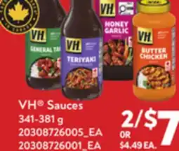 Loblaws VH SAUCES, 341-381 g offer