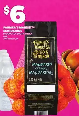 Loblaws FARMER'S MARKET MANDARINS, 4 LB offer