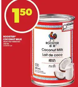Loblaws ROOSTER COCONUT MILK offer