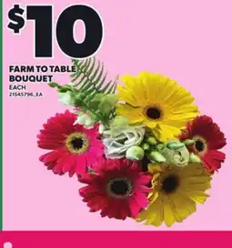 Loblaws FARM TO TABLE BOUQUET, EACH offer