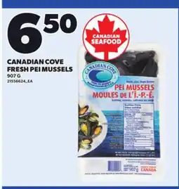 Loblaws CANADIAN COVE FRESH PEI MUSSELS, 907 G offer