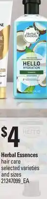 Loblaws HERBAL ESSENCES HAIR CARE offer
