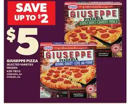 Loblaws GIUSEPPE PIZZA, 439-785 G offer