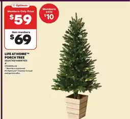 Loblaws LIFE AT HOME PORCH TREE, 4' offer