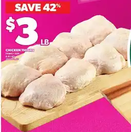 Loblaws CHICKEN THIGHS offer