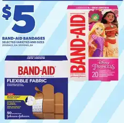 Loblaws BAND-AID BANDAGES offer