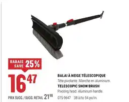 BMR BALAI À NEIGE TÉLESCOPIQUE offer