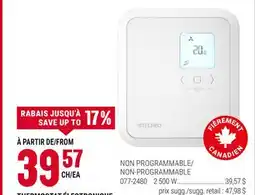 BMR THERMOSTAT ÉLECTRONIQUE offer