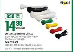 BMR ENSEMBLE D'ATTACHE-CÂBLES offer