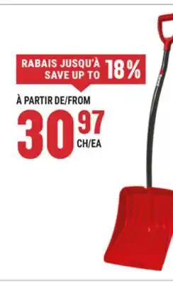 BMR PELLE À NEIGE ERGONOMIQUE YUKON offer