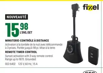 BMR MINUTERIE-CONTRÔLE À DISTANCE offer