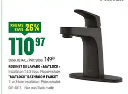 BMR ROBINET DE LAVABO  MATLOCK  offer