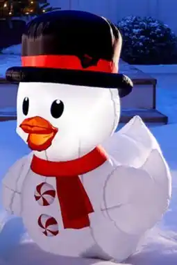 Walmart Holiday Time 3' Rubber Ducky offer