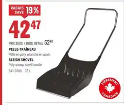 BMR PELLE-TRAÎNEAU offer