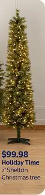 Walmart Holiday Time 7' Shelton Christmas tree offer