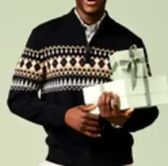 Walmart Izod Fair Isle sweater offer