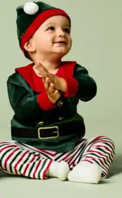 Walmart Infants' Holiday Santa or Elf set offer