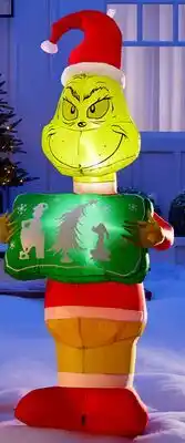 Walmart 5.5' Grinch inflatable offer