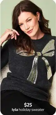Walmart lyla holiday sweater offer