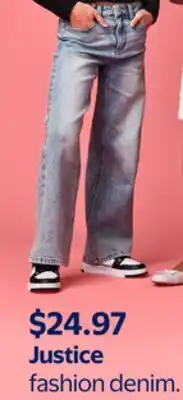 Walmart Justice fashion denim offer