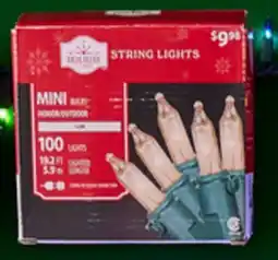 Walmart Holiday Time 100-count incandescent lights offer