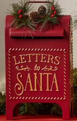 Walmart Home decor Santa mailbox offer