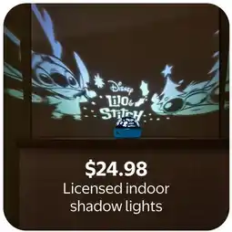 Walmart Licensed indoor shadow lights offer