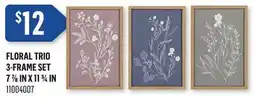 Canac Floral Trio 3-Frame Set 7 7/8inx11 3/4in offer