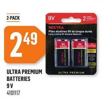 Canac Ultra Premium Batteries offer