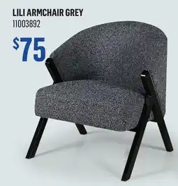 Canac Lili Armchair Grey offer