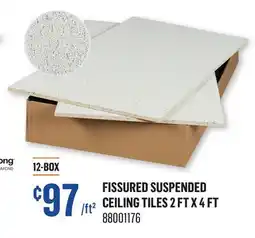 Canac Fissured suspended Ceiling Tiles offer