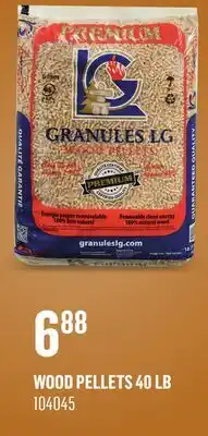 Canac Wood Pellets 40 lb offer