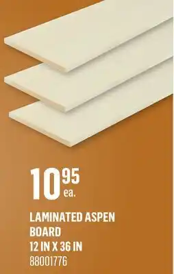 Canac Laminated Aspen Board offer