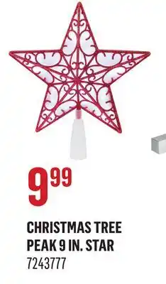 Canac Christmas Tree Peak 9 in. Star offer