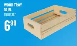 Canac Wood Tray 16 in offer