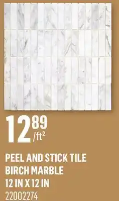 Canac Peel and Stick Tile offer