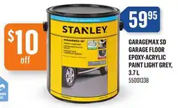 Canac Garagemax SD Garage Floor Epoxy-Acrylic Paint Light Grey, 3.7L offer