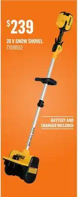 Canac Pelle à neige 20 V offer